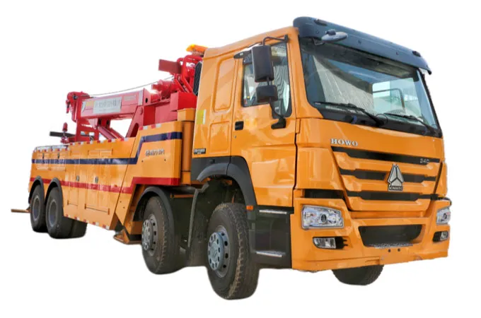 Sinotruk Howo Tow Wrecker Truck With Crane