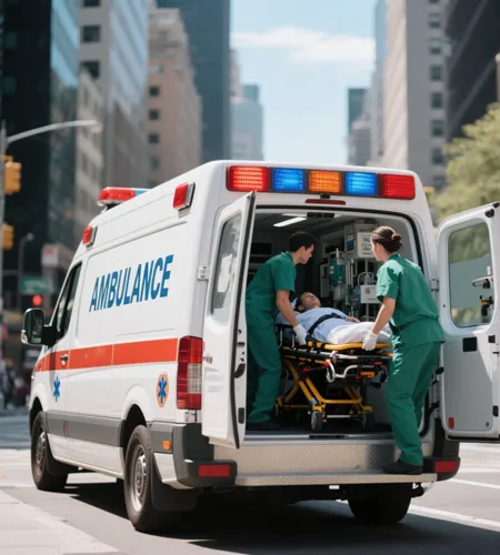 How dose a ambulance work?