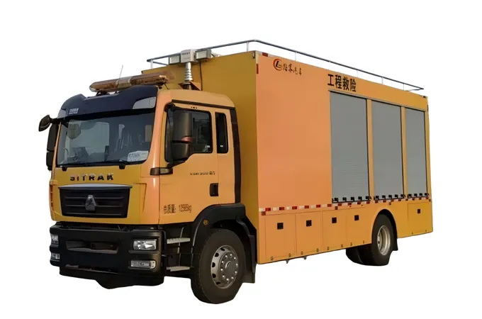 Sinotruk 1000KW Power Supply Truck