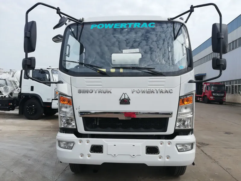 construction scoop truck