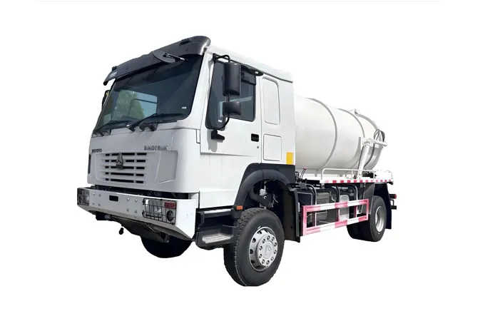 Sinotruk Howo 4×4 Sewage Suction Truck