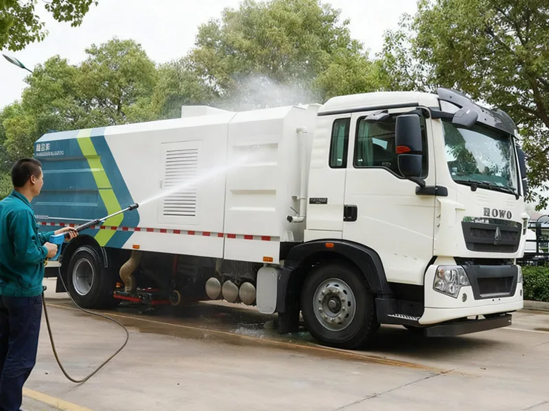 municipal truck about
