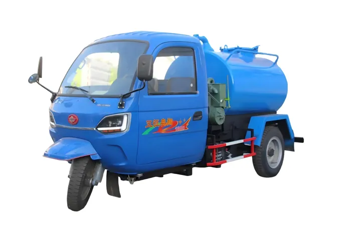 Three-wheeled Fecal Suction Truck