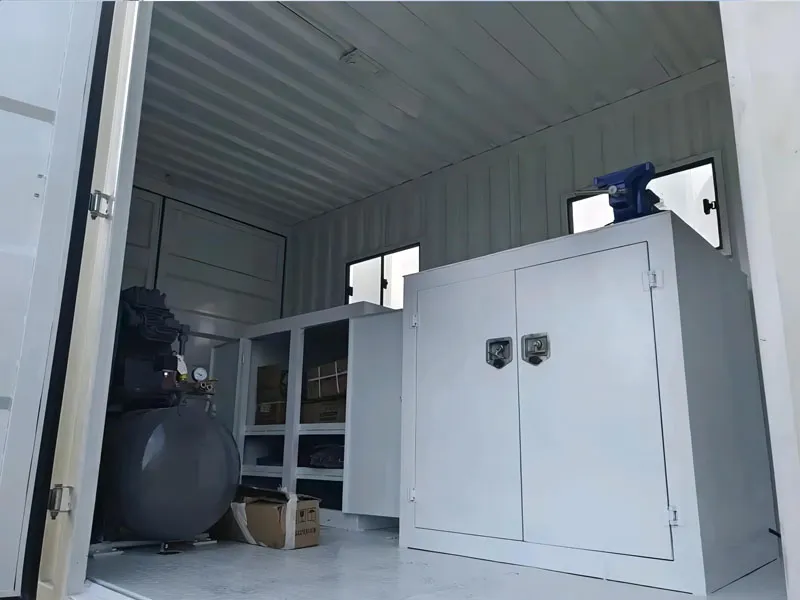 semi truck construction