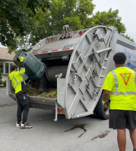 How Dose a Garbage Truck Work？