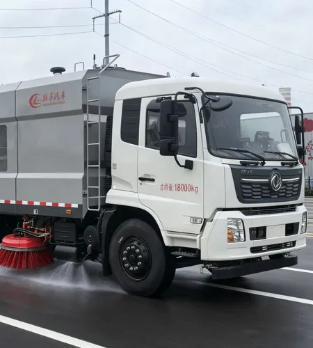 How Dose a Road Sweeper Truck Work?
