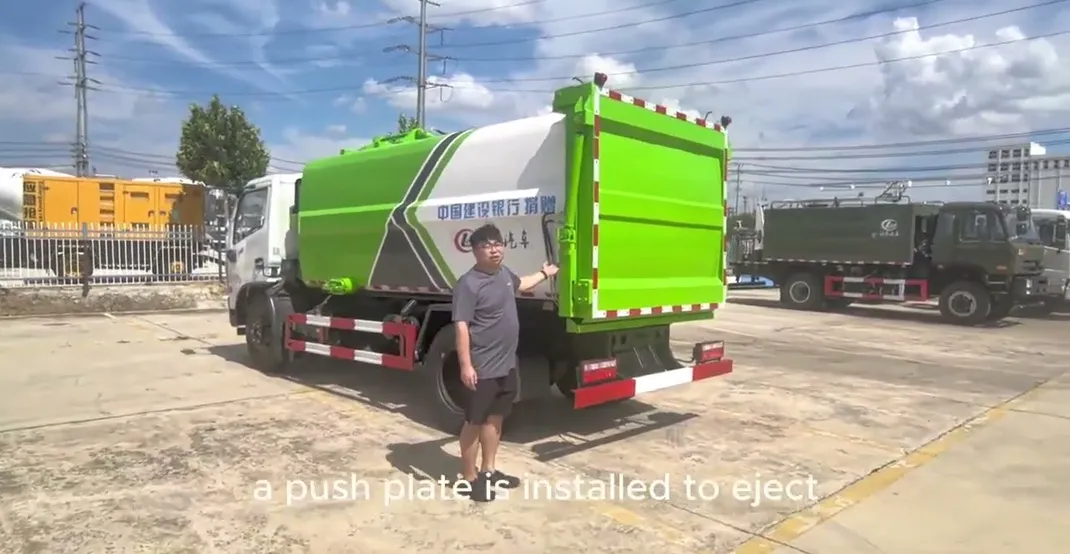 Dongfeng 5 Cubic Meter Kitchen Waste Garbage Truck