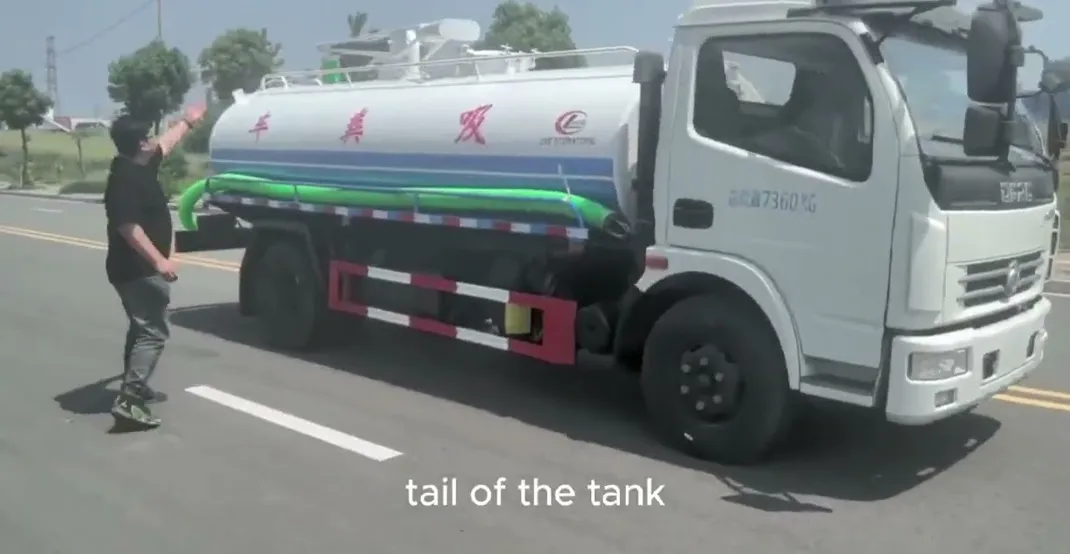 Five-Ton Fecal Suction Trucks Shipped to Kazakhstan Enhance Municipal Sanitation