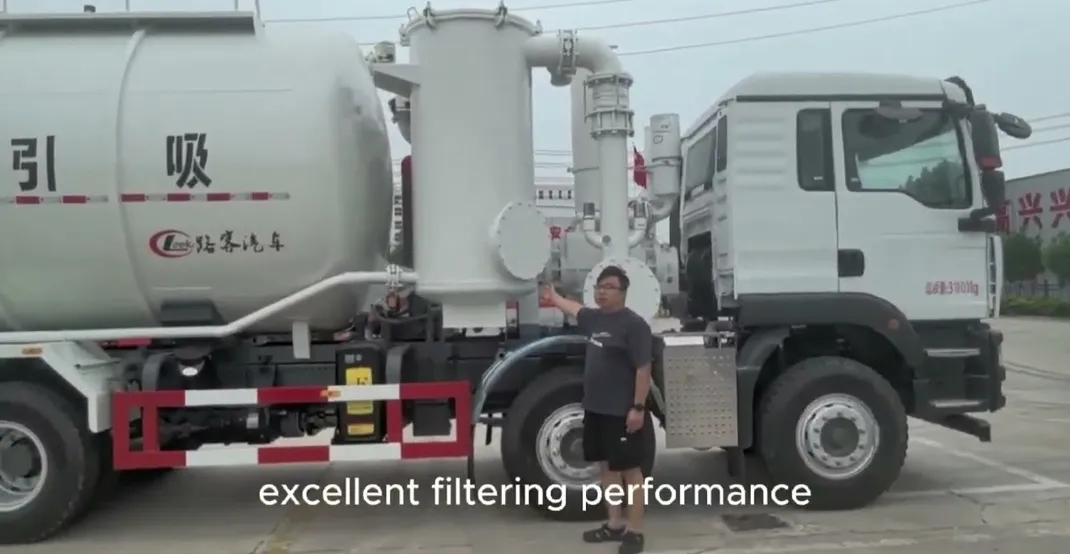 SINOTRUK 20m³ Vacuum Truck Shipped to Nigeria Supports Steel Mill Dust Collection