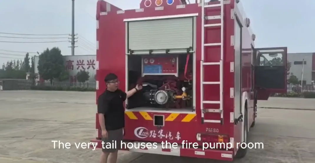 SINOTRUK HOWO 8m³ Fire Truck Delivered to Myanmar to Enhance Local Fire Safety