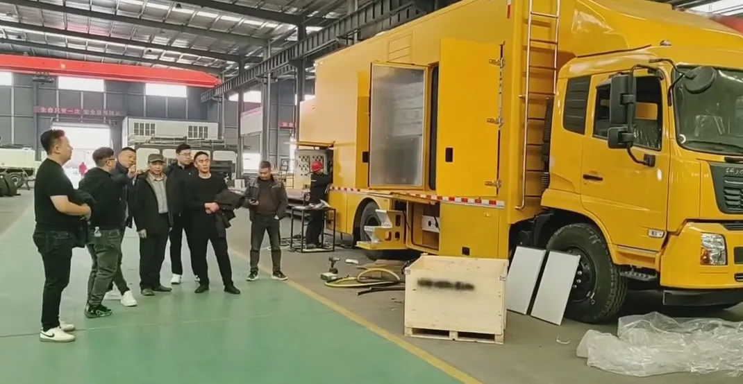 Russian Customers Visit Factory and Place Orders for Power Vehicles