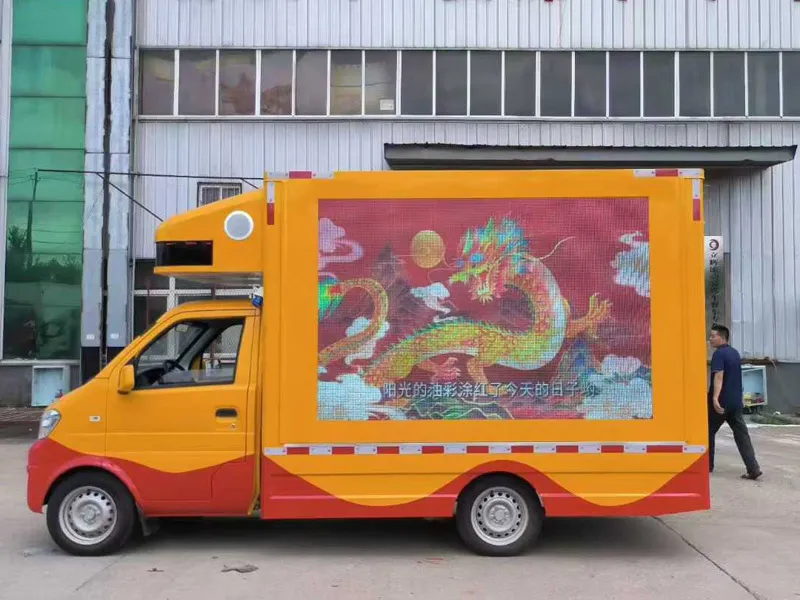 construction truck and trailer