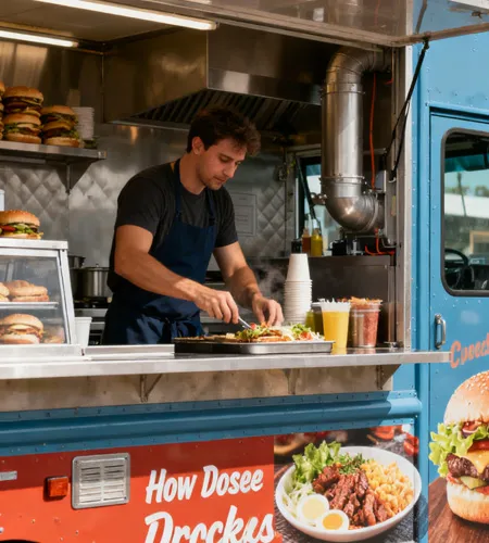 How dose a food truck work？