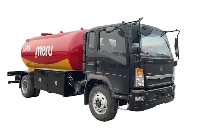Sinotruk Howo 5000liter LPG Truck