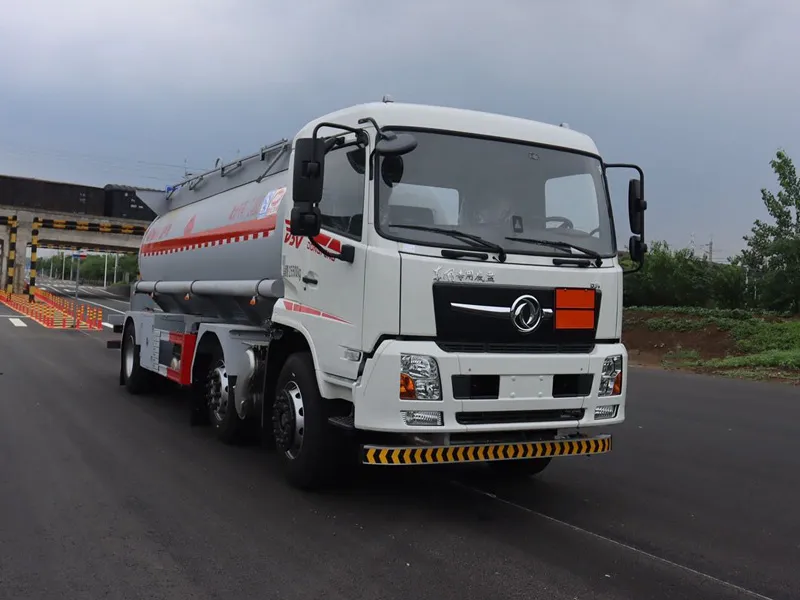 truck with semi trailer