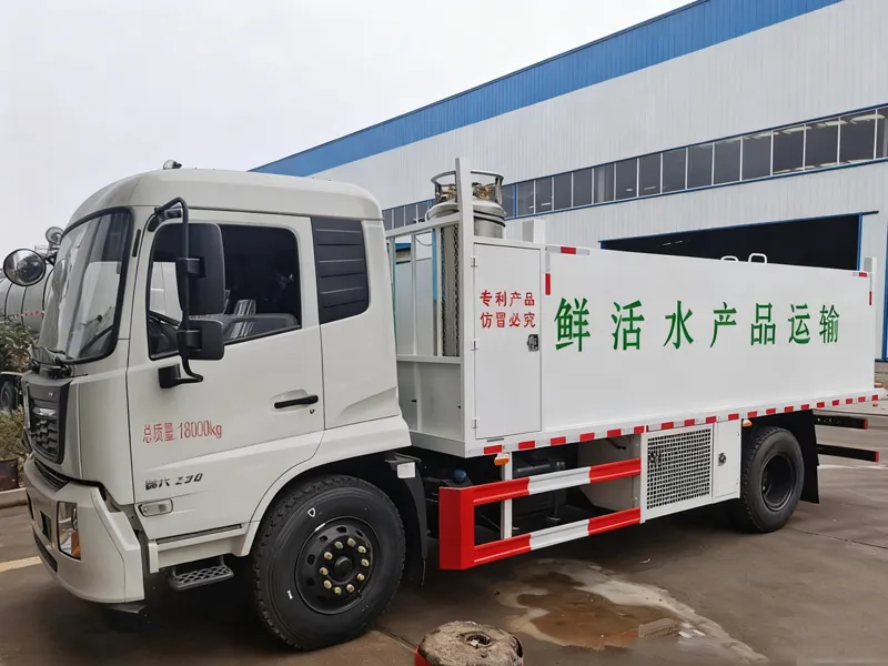 commercial trailer truck