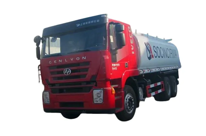 Hongyan 20³ Rear Double-Axle Oil Tanker Truck