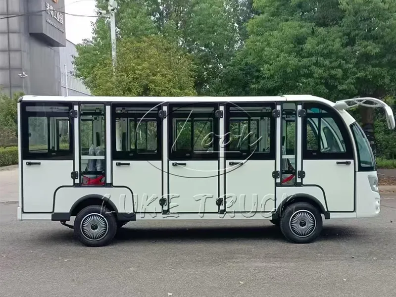 14 Seat Electric Sightseeing Vehicle With Doors