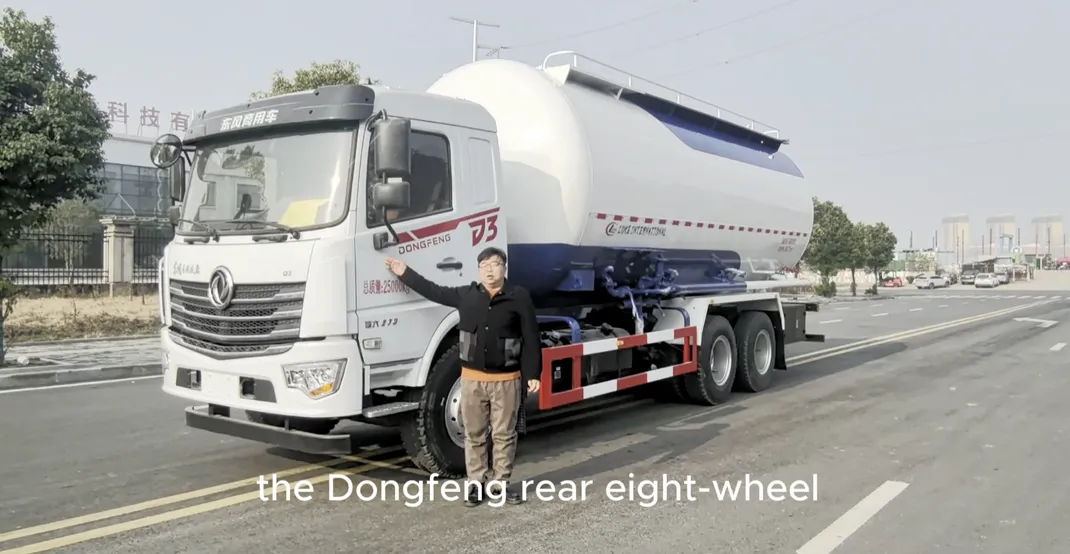 27m³ Dry-mix Mortar Transport Truck has been Shipped to Tashkent, the Capital of Uzbekistan