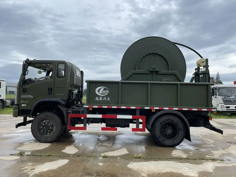 dongfeng 4×4 continuous tubing work vehicle china