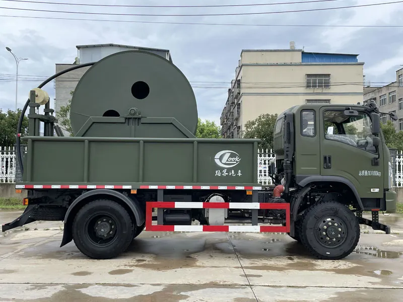 dongfeng 4×4 continuous tubing work vehicle exporter