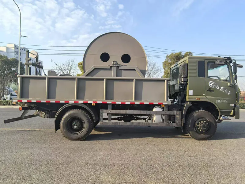 dongfeng four wheel drive continuous tubing work vehicle exporter