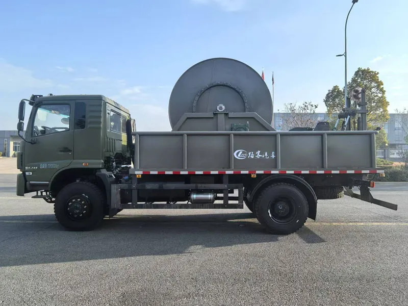 dongfeng four wheel drive continuous tubing work vehicle factory