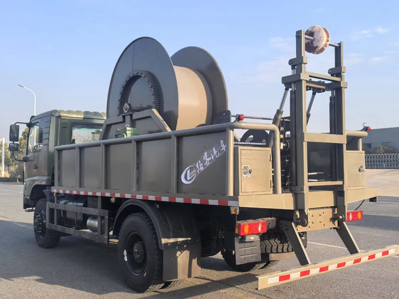 dongfeng four wheel drive continuous tubing work vehicle supplier