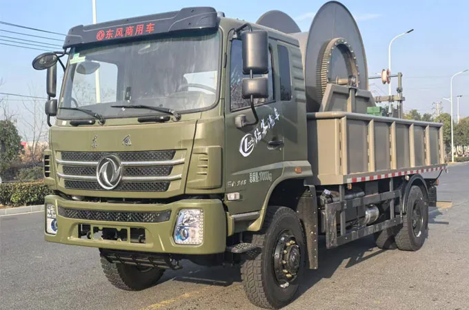 Dongfeng Four-wheel Drive Continuous Tubing Work Vehicle