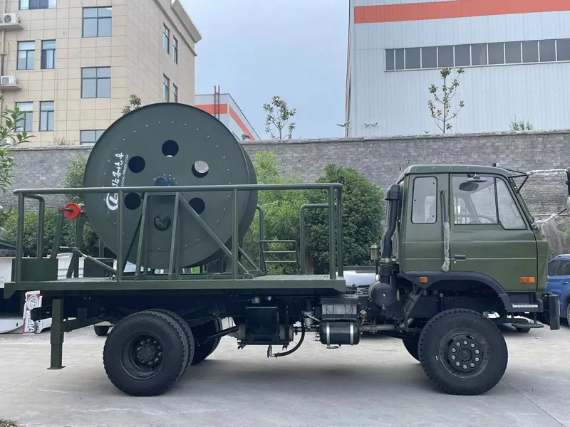 dongfeng four wheel drive pump truck factory