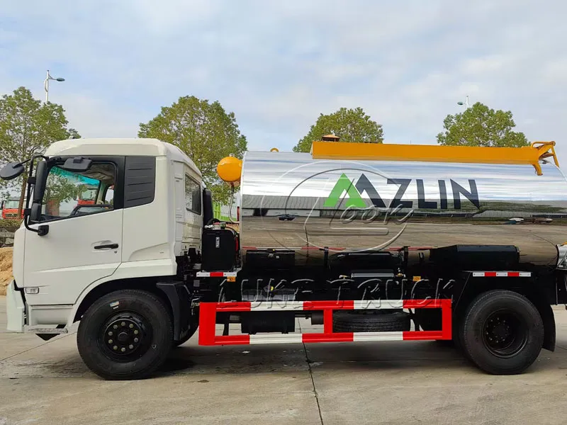 dongfeng tianjin asphalt distributor truck factory