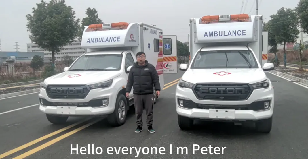 OMAN,one of the six Gulf countries,received two Toton ambulances