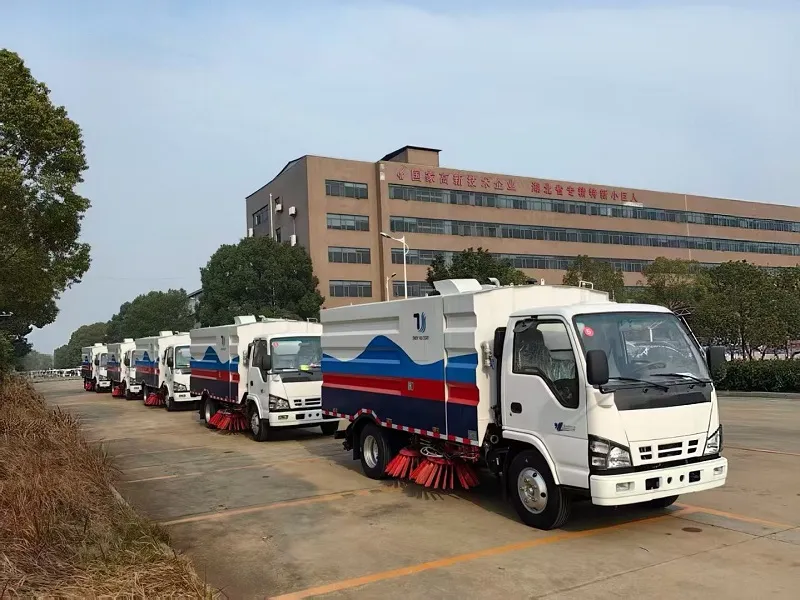 street sweeper of factory