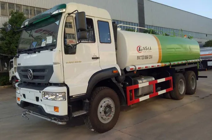 Sinotruk 6×4 Rear Dual Axle Water Sprinkler Truck