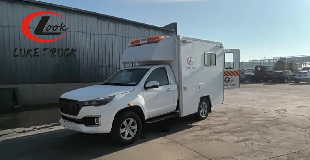 The 4WD Foton emergency evacuation vehicle (also known as crowd evacuation vehicle) produced by Hubei Luke Truck is exported to seven Gulf countries, especially popular in Oman and Qatar!