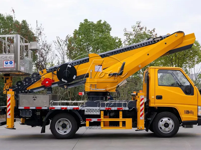 Jiangling 23-meter single-row Aerial Working Platform Truck