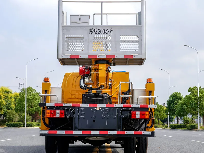 Jiangling 27-meter Aerial Working Platform Truck