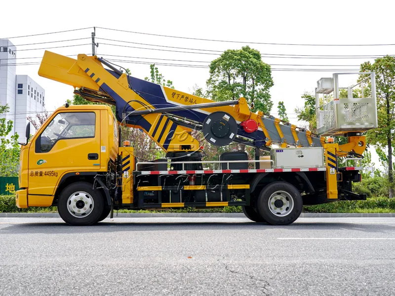 Jiangling 27-meter Aerial Working Platform Truck