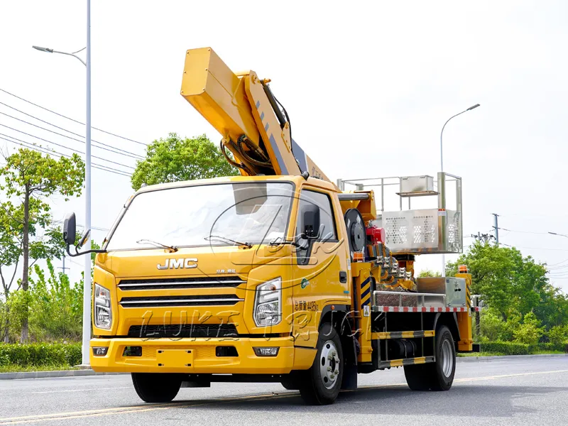 Jiangling 27-meter Aerial Working Platform Truck