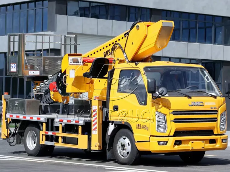 Jiangling 31-meter Aerial Working Platform Truck with Straight Boom