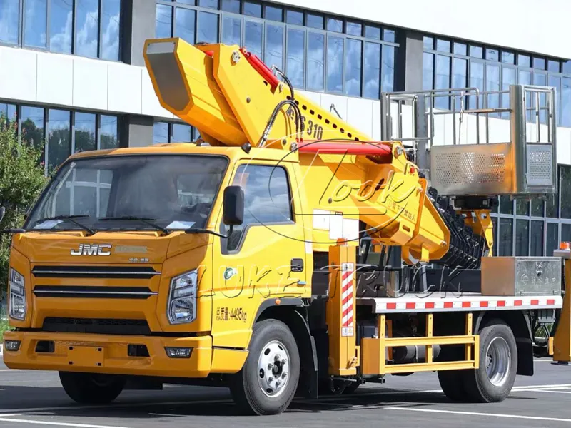 Jiangling 31-meter Aerial Working Platform Truck with Straight Boom