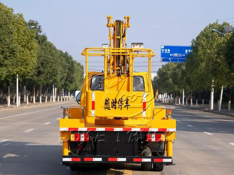 Jiangling double-row 22-meter Fold-Arm Aerial Working