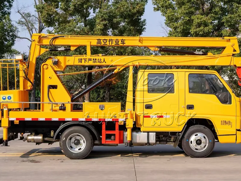 Jiangling double-row 22-meter Fold-Arm Aerial Working