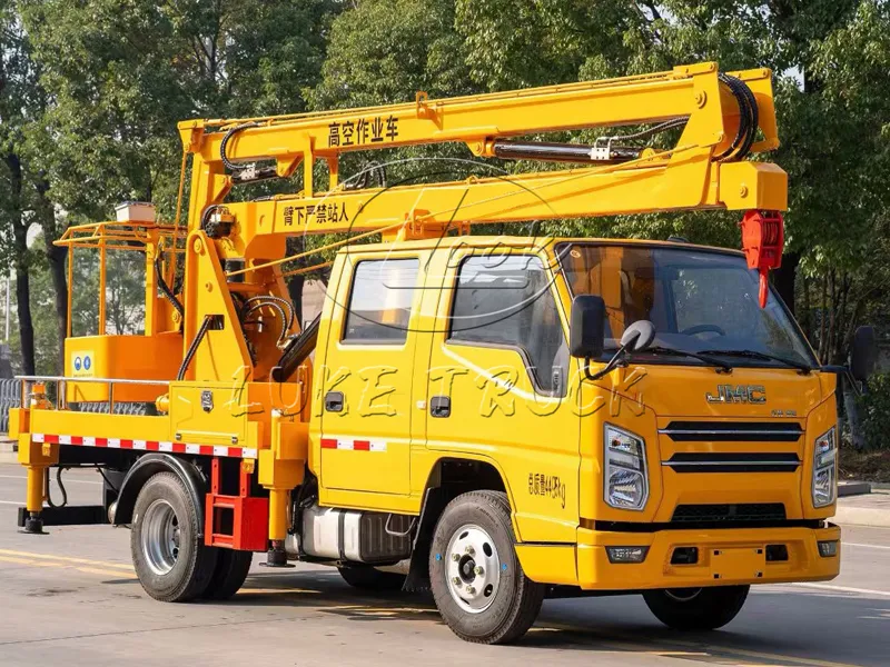 Jiangling double-row 22-meter Fold-Arm Aerial Working