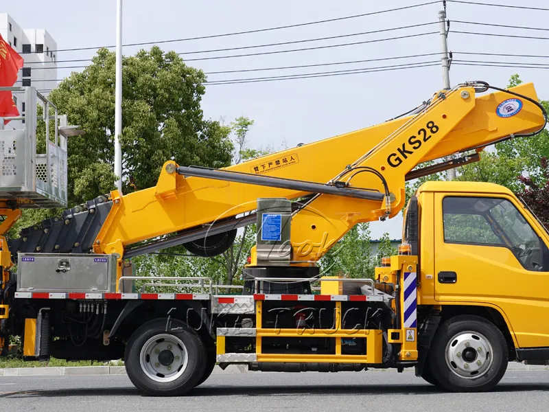 Jiangling Shunda 28-meter Aerial Working Platform Truck
