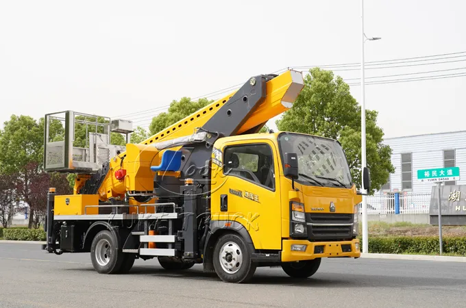 Heavy Duty 32-meter Aerial Working Platform Truck