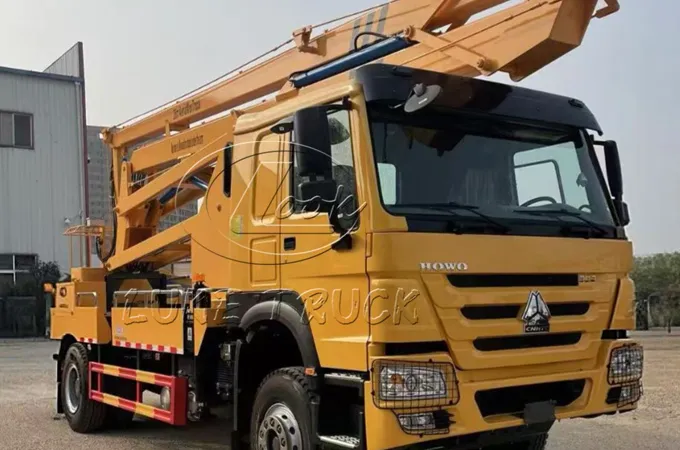 Howo Aerial Working Platform Truck