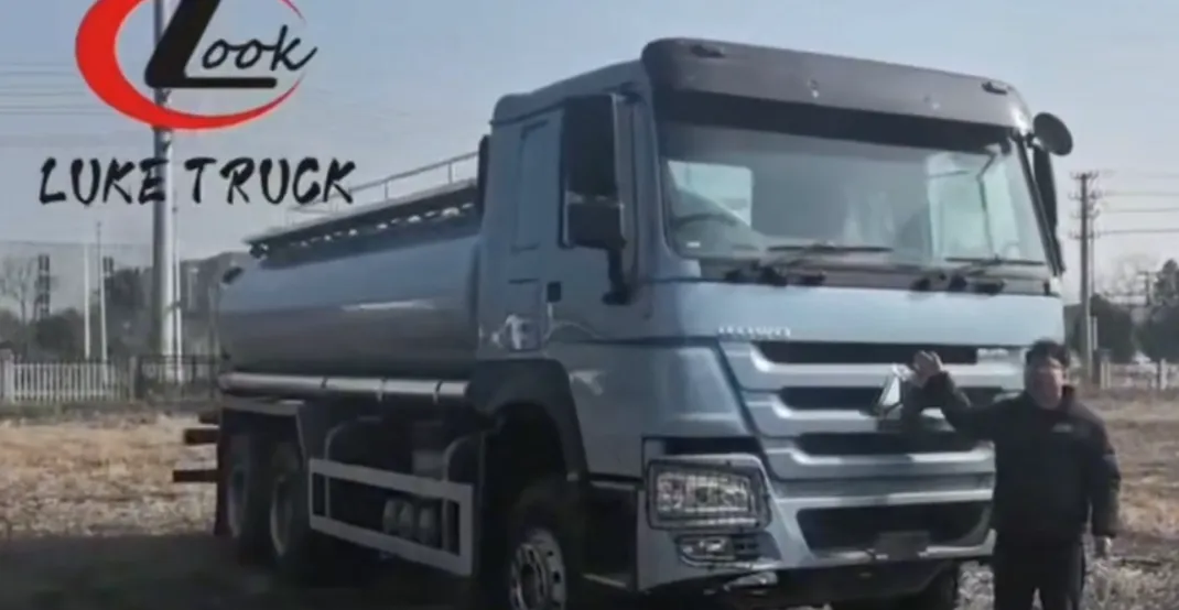 LUKE TRUCK's latest designed HOWO high-capacity liquid tanker truck