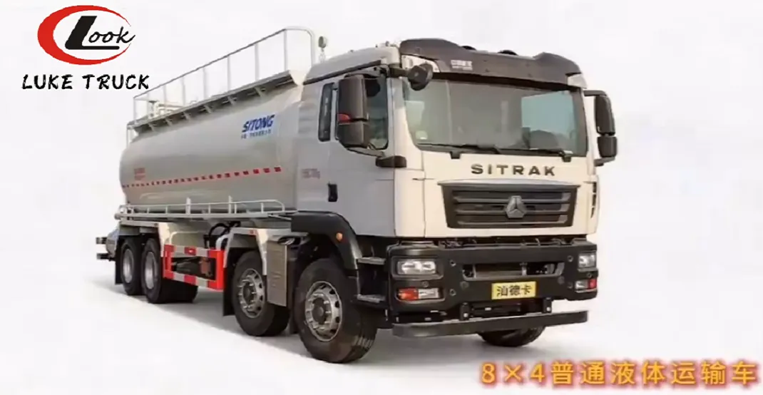 Sitrak 30 Cubic Meter Liquid Transport Truck — Now Sold Globally