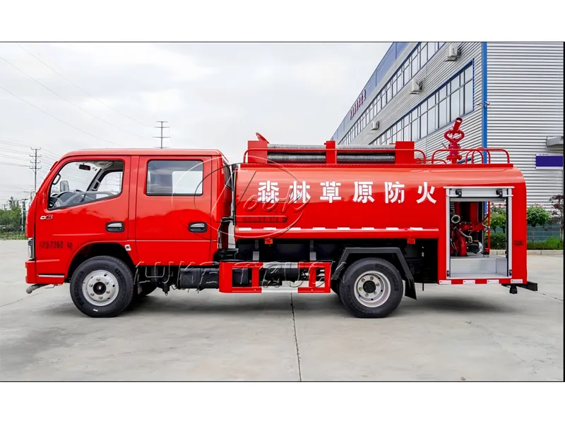 dongfeng 5m water tank fire sprinkler truck 7